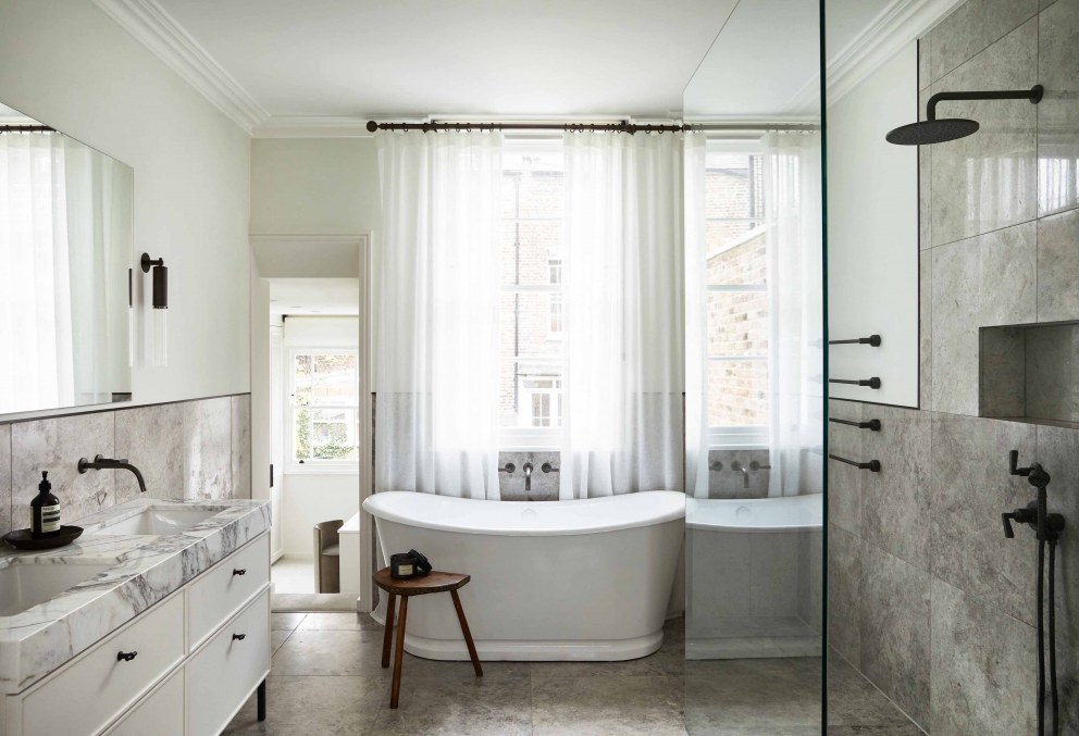 No.43- Notting Hill Townhouse | No.43 Primary Ensuite 2 | Interior Designers